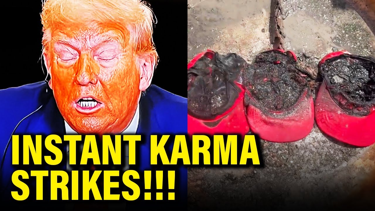 SICKLY Trump ROTS IN PUBLIC as KARMA STRIKES