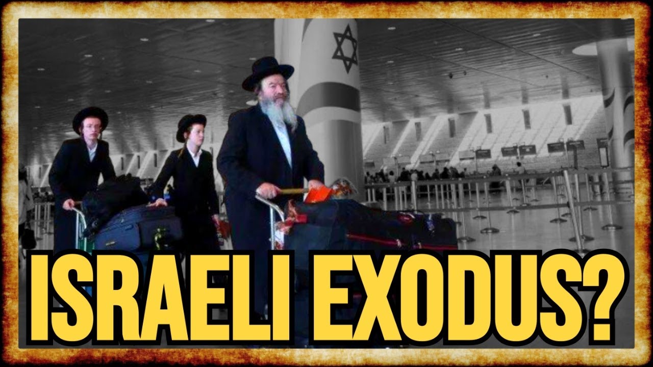 Report: 1 in 4 Israelis Mull FLEEING Amid COLLAPSE in Global Support