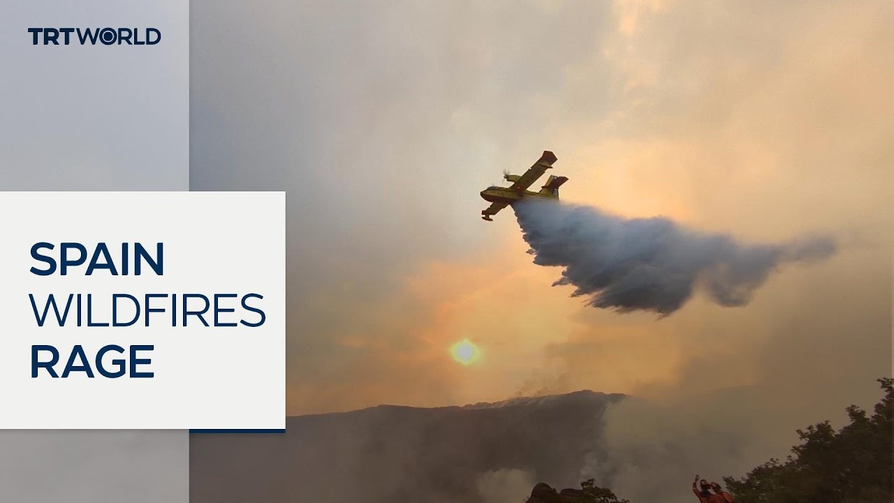 Scorching heat hampers efforts to contain 18 fires in Spain