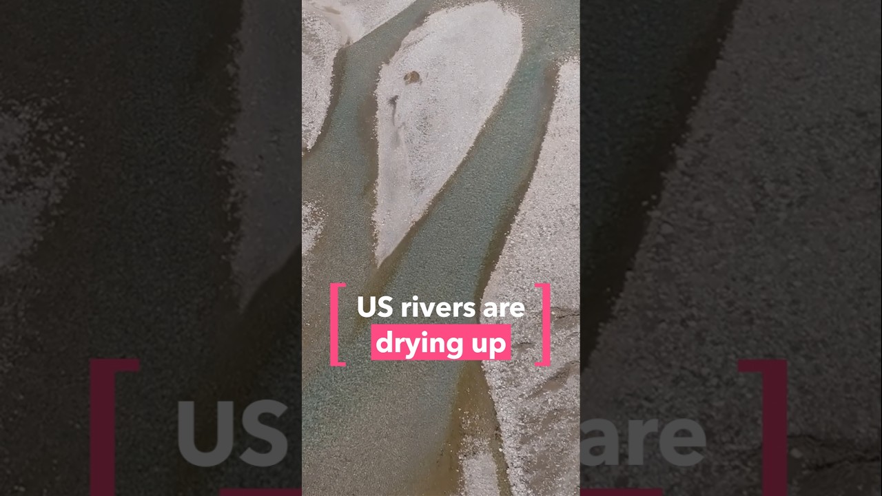 Why US rivers are running dry