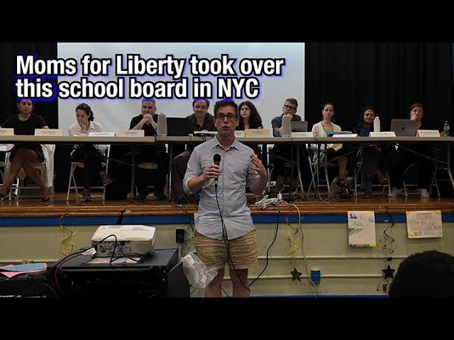 Trolling a Moms for Liberty School Board in NYC