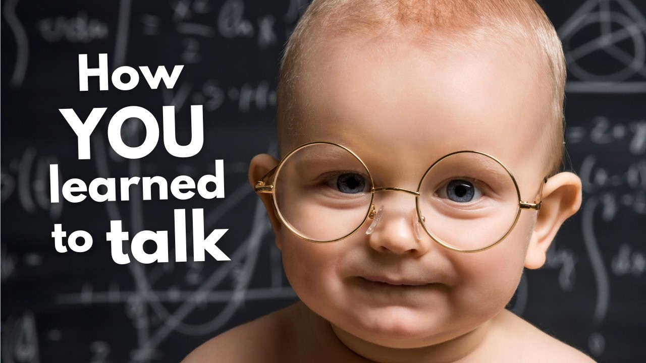 The incredible way babies learn to talk