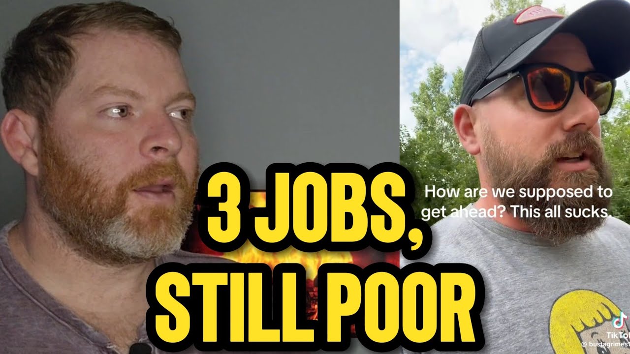Three Jobs And Still Poor: America Isn't Designed For You To Become Rich, Just Broke.