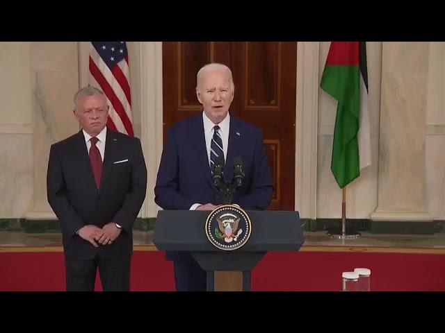 Biden says the Israeli attacks on Rafah, Gaza were an American military operation.