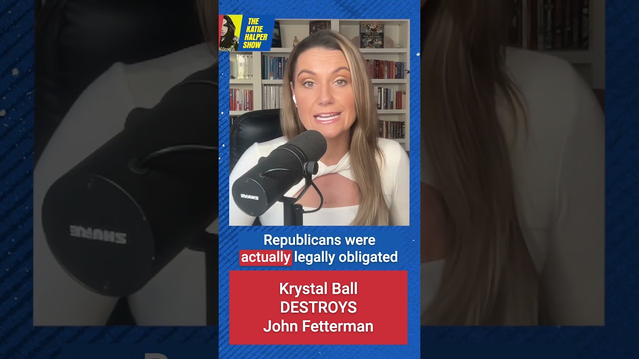 Krystal Ball EXPOSES John Fetterman's Brain Damaged Take on the Government Shutdown