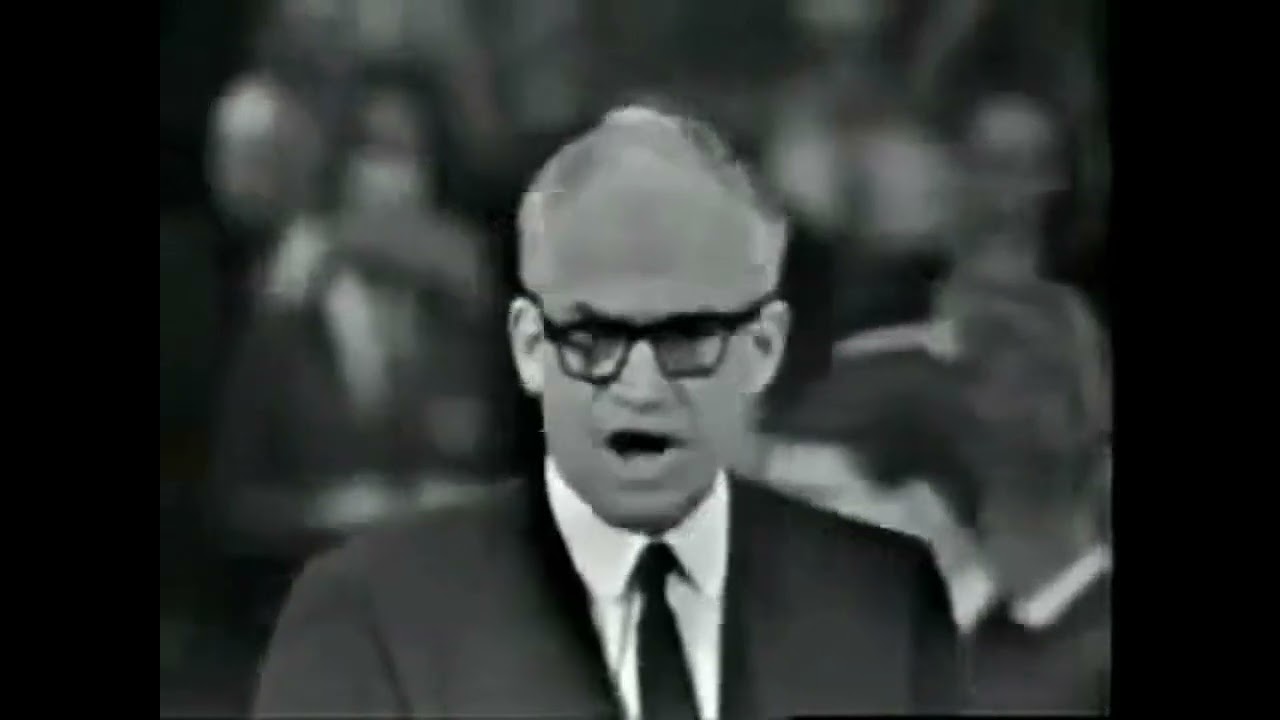 Barry Goldwater: Extremism in defense of liberty is no vice! Moderation in pursuit of justice!