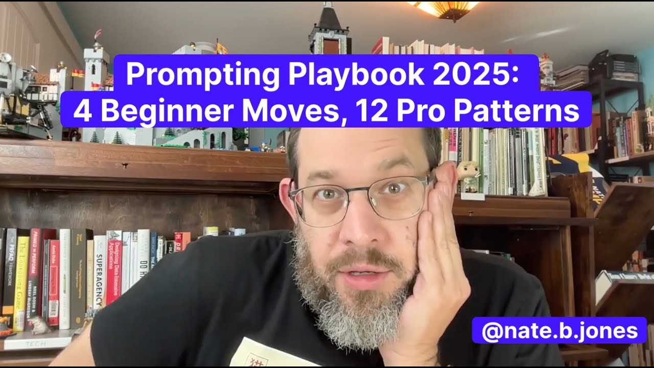 Prompting Playbook 2025: 4 Beginner Moves, 12 Pro Patterns