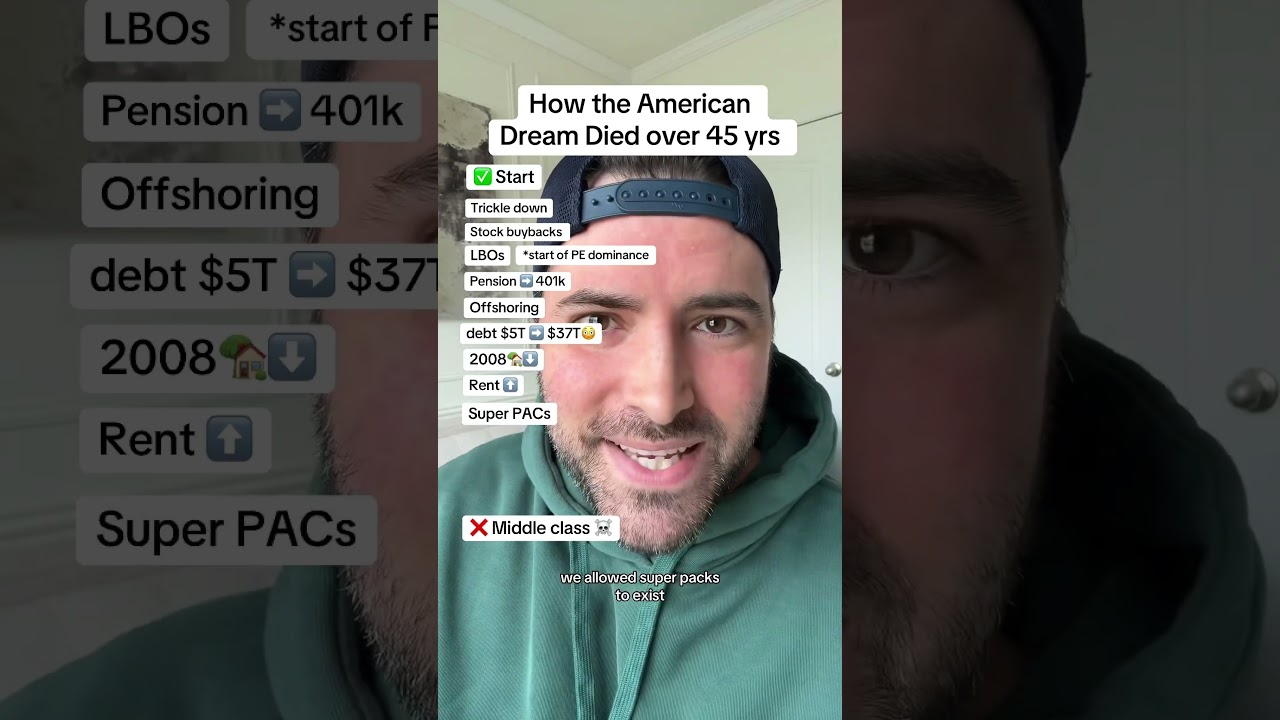 The 45 Year Roadmap That DESTROYED The American Dream For Millennials and Gen Z