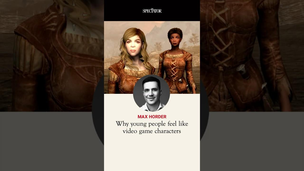 The reasons young people feel like video game characters in their lives