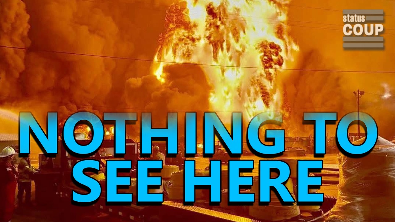 MASSIVE COVERUP After Oil Plant Explosion Sickens Louisianans