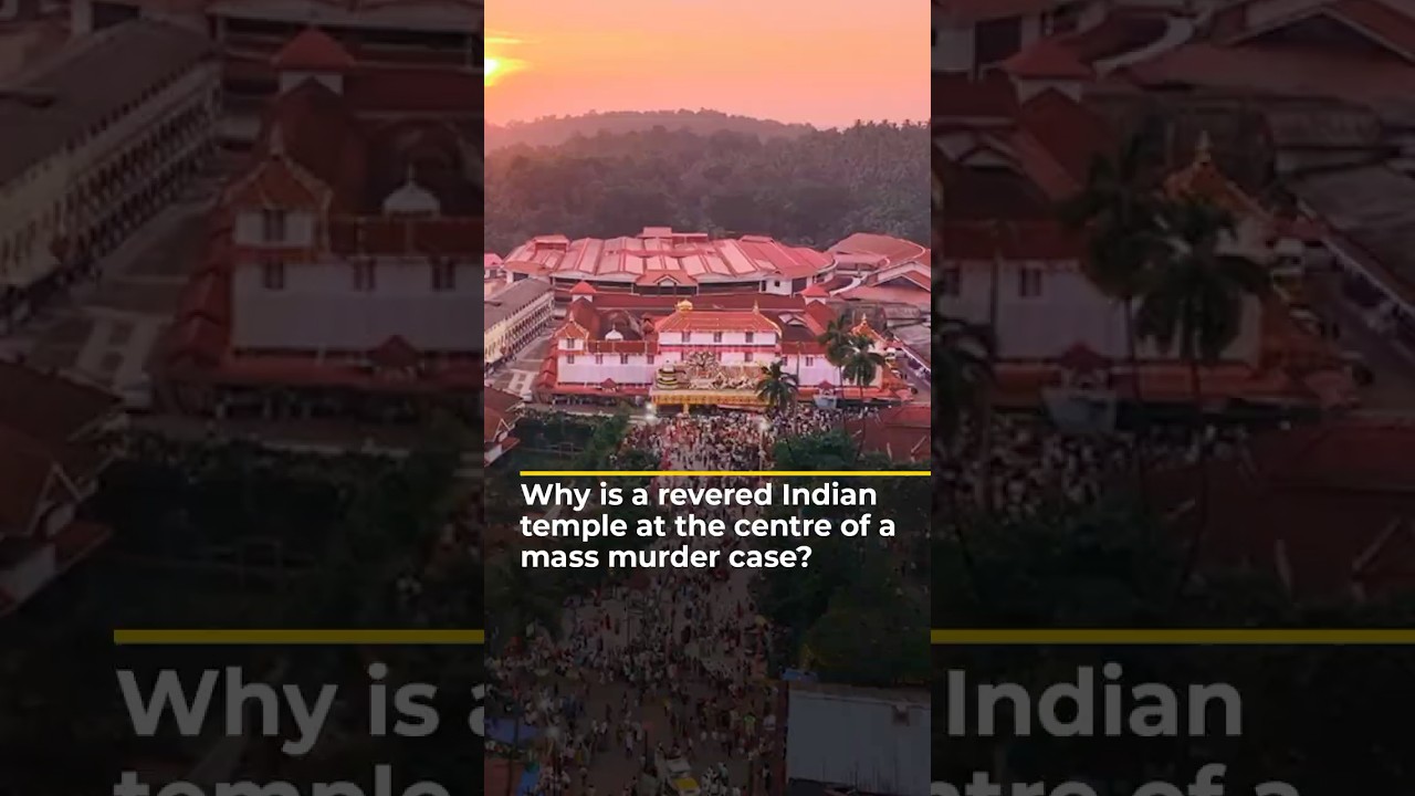 Why is India’s Dharmasthala temple at the centre of a mass murder case? | AJ #shorts