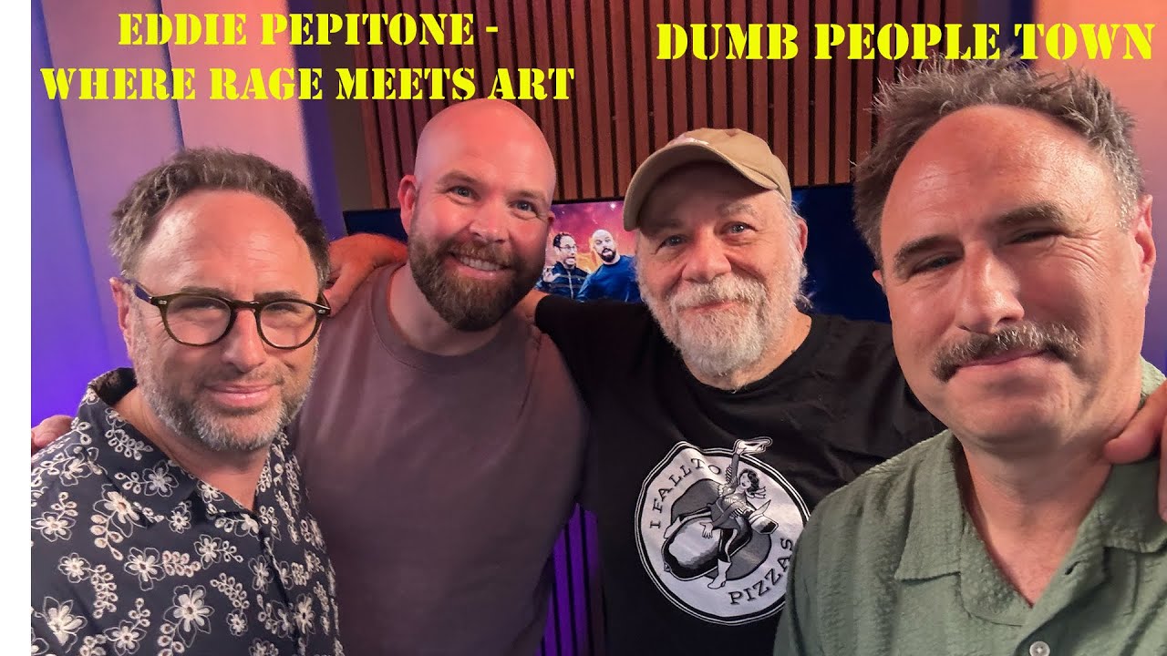 Dumb People Town: Eddie Pepitone - Where Rage Meets Art