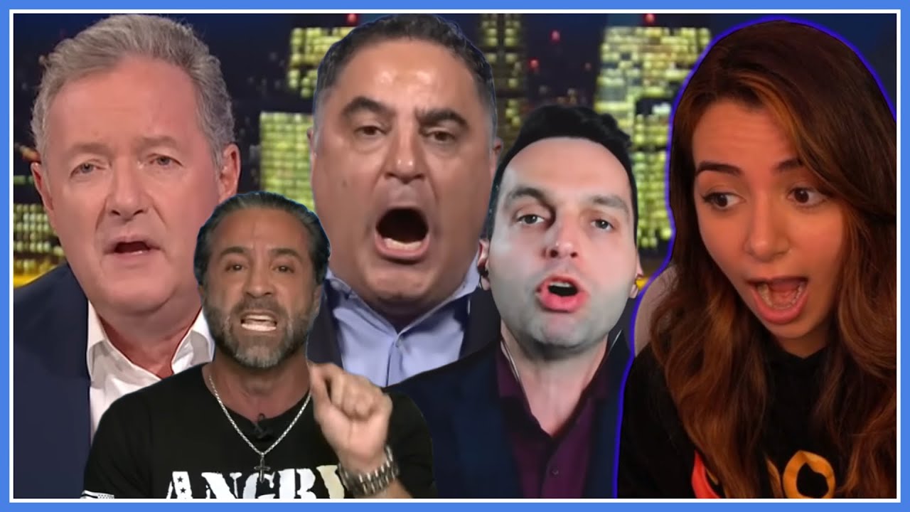 Piers Morgan Holds Screaming Match On Political Violence | Denims Reacts