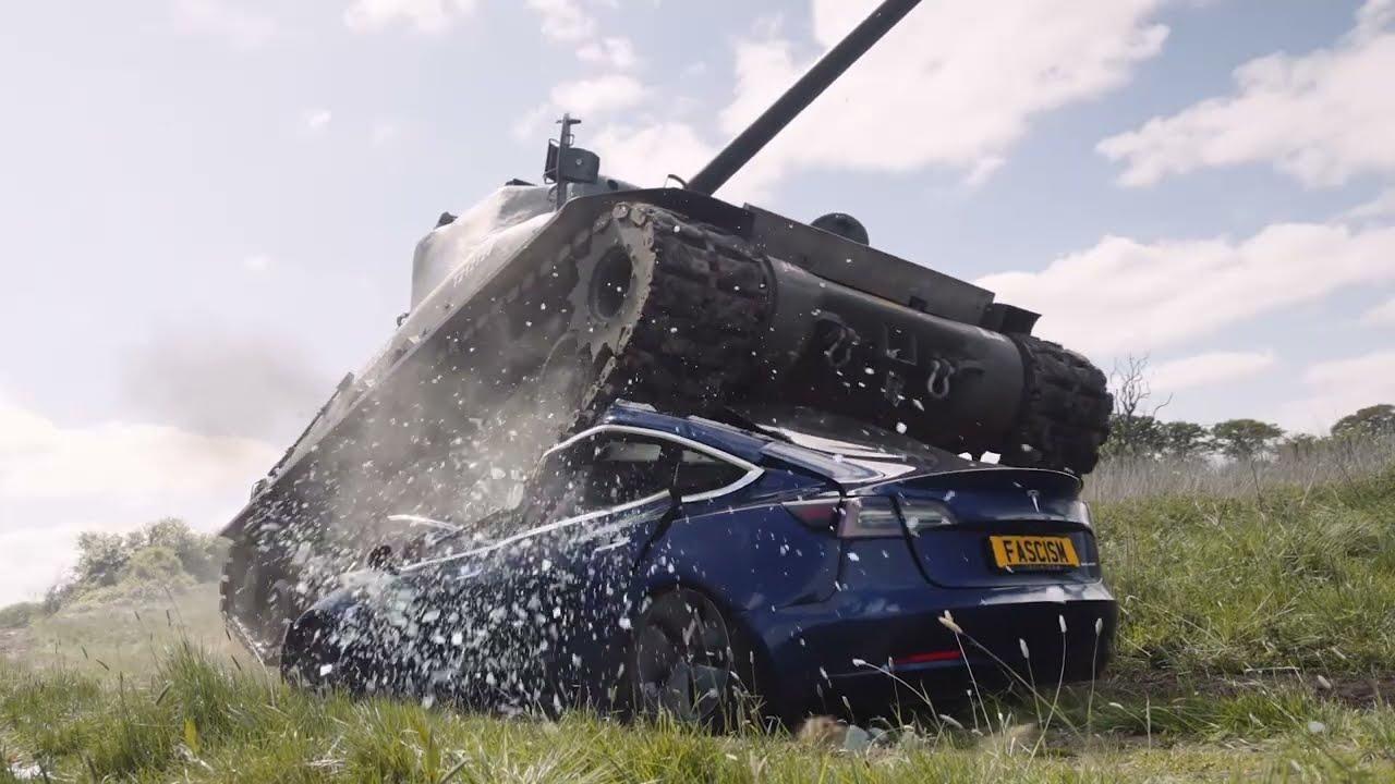 TANK VS TESLA