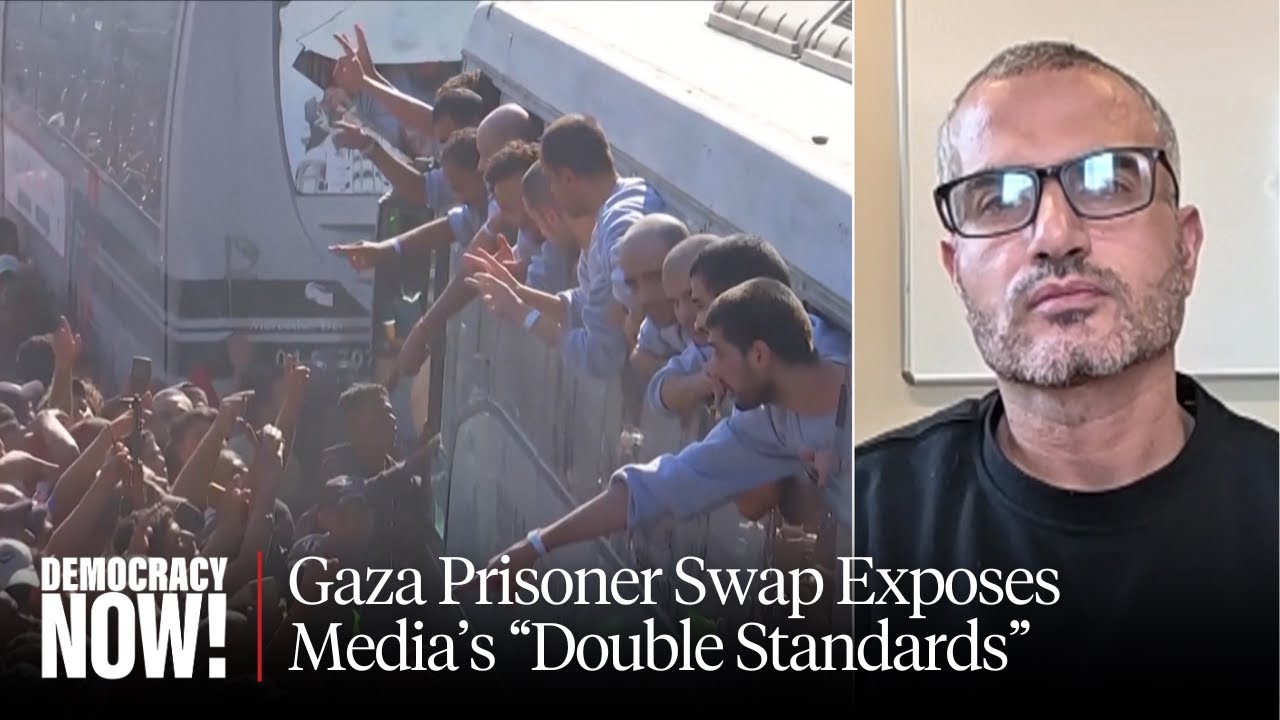 Palestinian Writer Ahmed Abu Artema on Gaza Ceasefire, Hostage Exchange & More