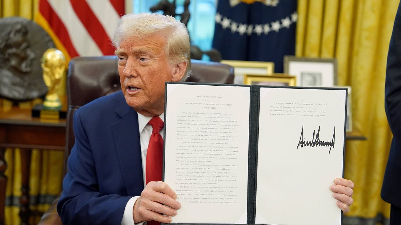 Happening Now: Trump Signs Presidential Memorandum