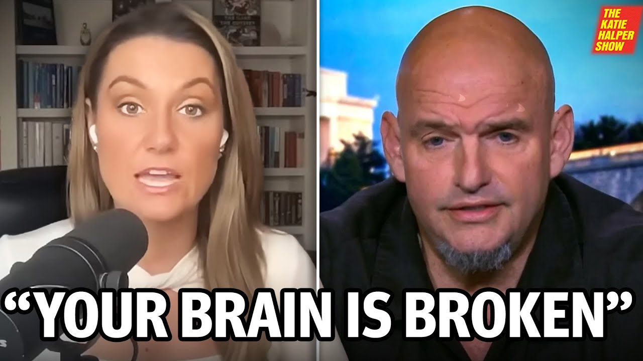 "Your brain is BROKEN": John Fetterman Humiliated by Krystal Ball Over Shutdown Cave