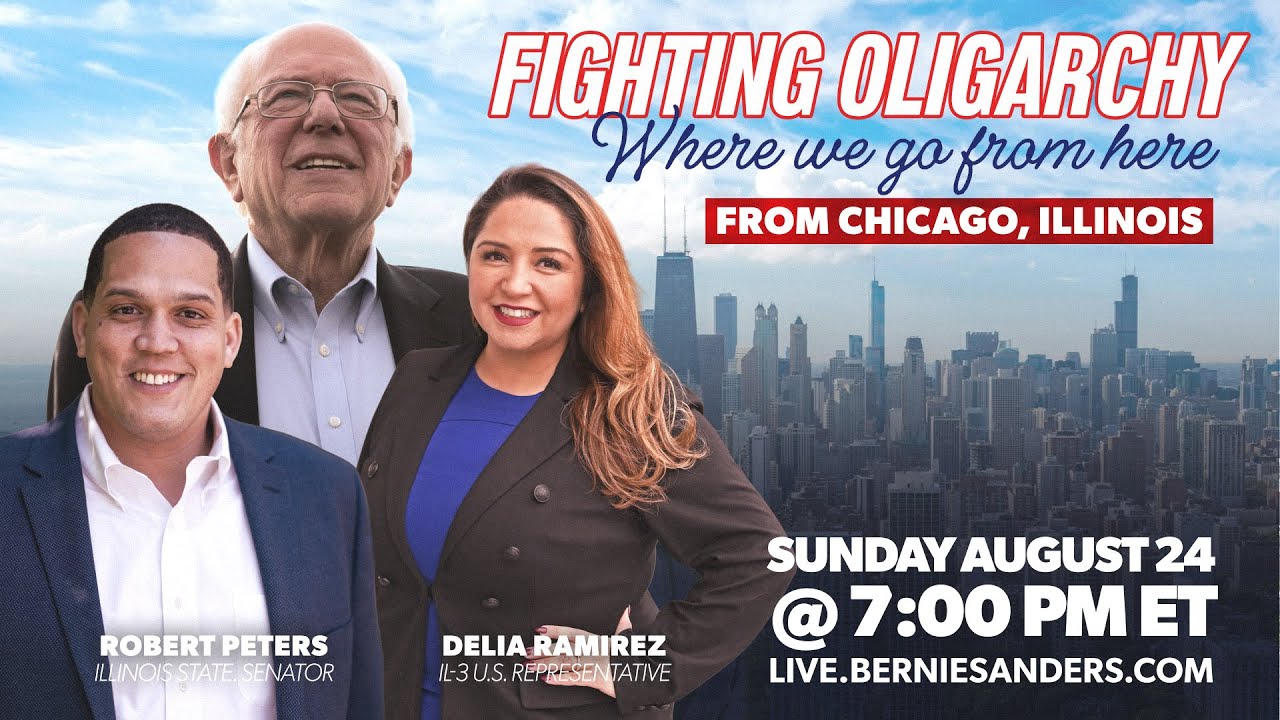 Fighting Oligarchy in Chicago, Illinois (LIVE at 7PM ET)