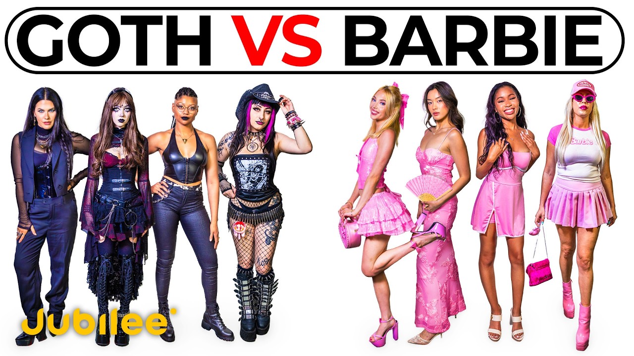 Goths and Barbies Swap Styles | Fit Fight